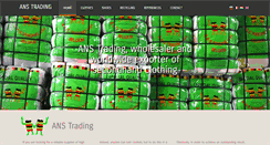 Desktop Screenshot of ans-trading.be